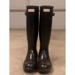 ✨Hunter Boots ✨original gloss tall✨ LIKE NEW
